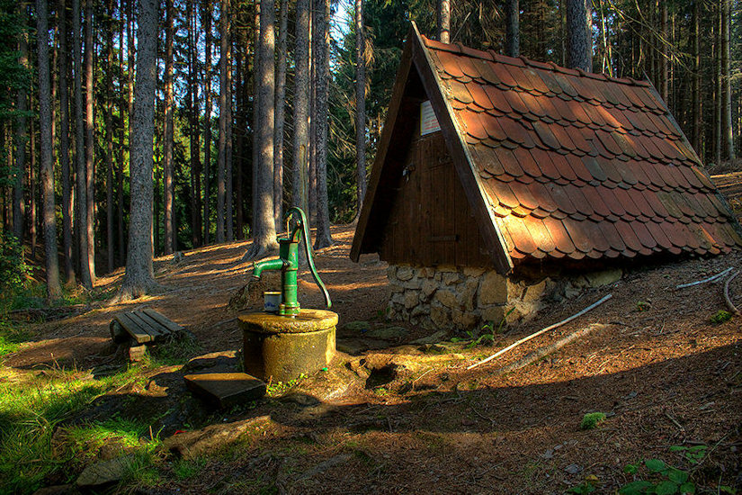 studánka V koutech (597) - říjen 2008