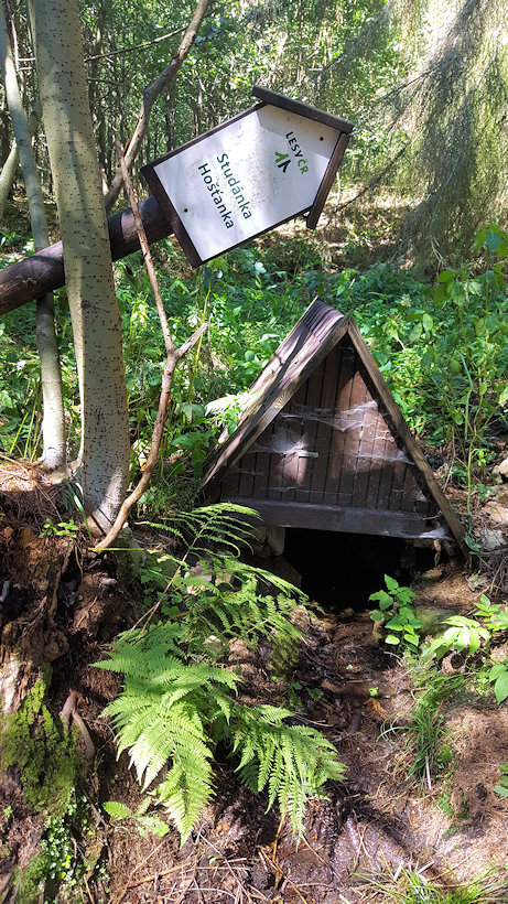 studánka Hošťanka (7637) - září 2019